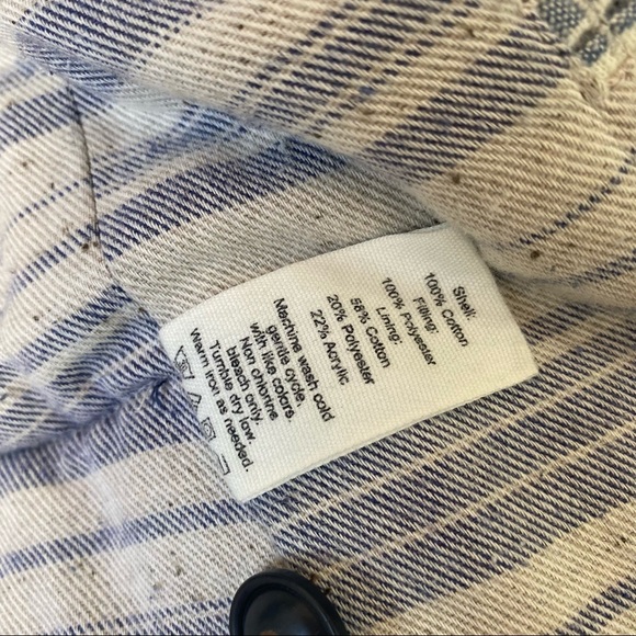 Alex Mill Indigo Quilted Vest Jacket Men's Medium - Picture 6 of 6